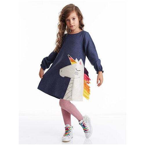 Denokids Dress - Navy blue - Shift Slike