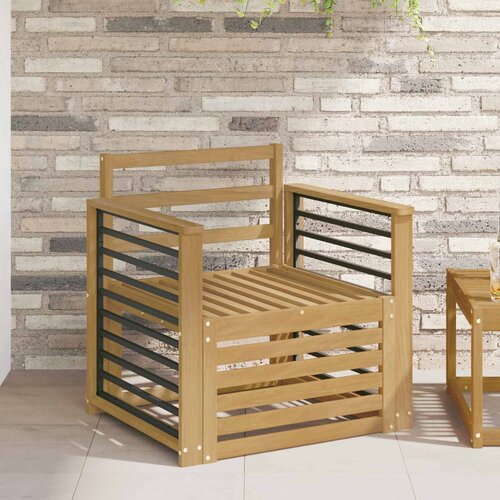 Set vanjskih sofa Čvrsto drvo akacije Bijela Cene