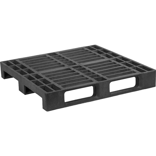 Ratioform Kontejnerska paleta iz umetne mase, Dx&amp;Scaron;xV 1140 x 1140 x 165 mm, sive barve, od 10 kosov Slike