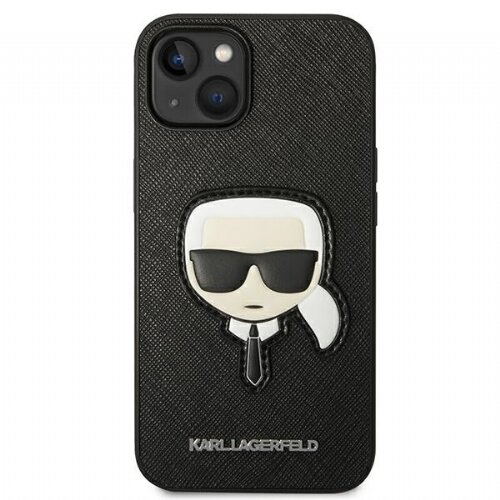 Karl Lagerfeld KLHCP14MSAPKHK za iPhone 14 Plus 6.7 črna za&amp;scaron;čita - Karls Head Slike