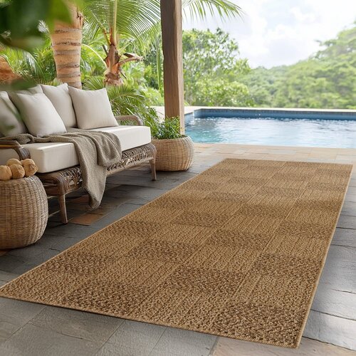 Ayyildiz Carpets Rjav zunanji in notranji tekač 80x250 cm Timber 1405 &amp;ndash; Slike