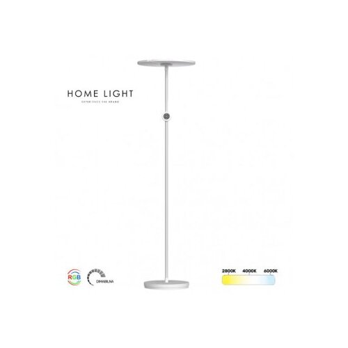  podna lampa LT400CR 40W+8W rgb/cct dim bela Cene