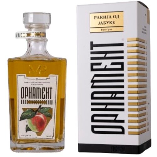 Ornament Rakija od jabuke sa ukrasnom kutijom, 0.75l Cene