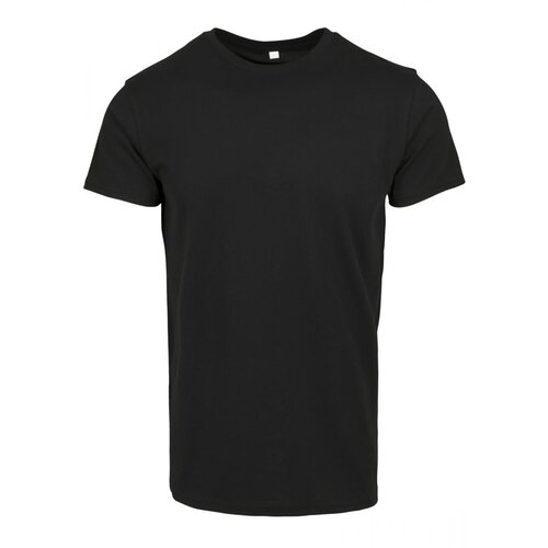 Build Your Brand Plus Size Merch T-Shirt Black Slike