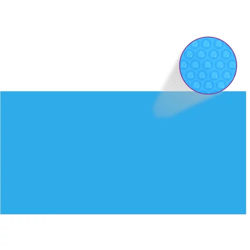  Pokrivač za bazen plavi 488 x 244 cm PE