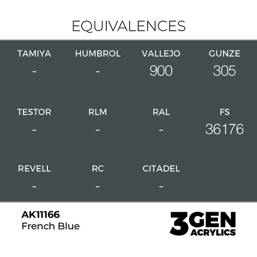 AK Interactive French Blue 17ml - 3rd Gen Akrilna Boja AK11166 Slike