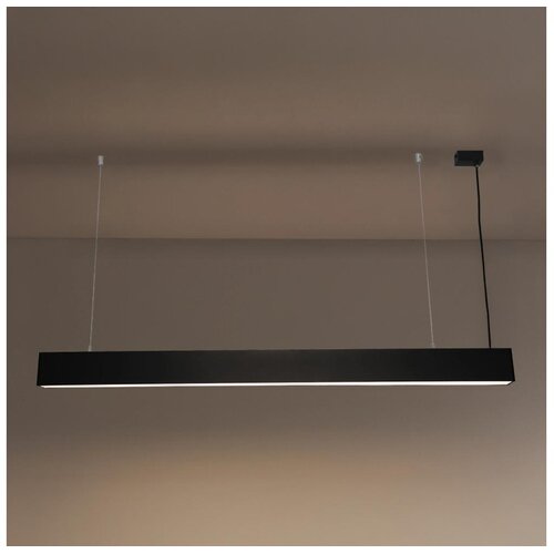  LED luster na sajli LED/55W/230V 3000/4000/6500K 120 cm crni Cene