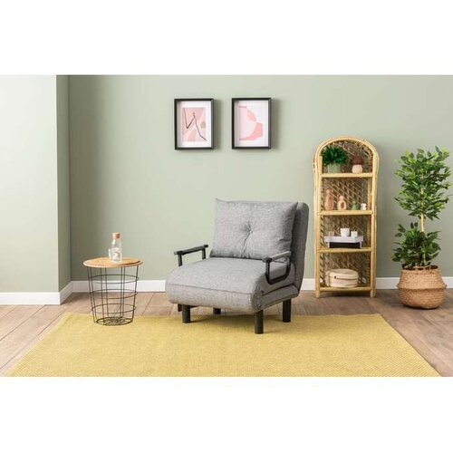 Atelier Del Sofa fotelja na razvlačenje sento, 175x50x75cm, siva Slike