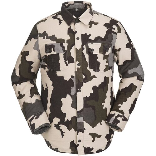 Volcom Sherpa Flannel Jakna drill khaki Cene