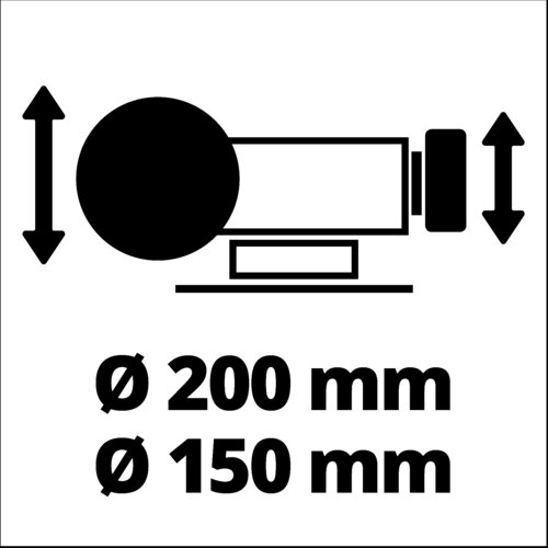 Einhell TC-WD 200/150 Stolna brusilica suvo/mokro 4417242 Slike