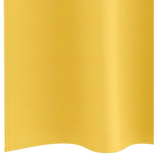  Zavjese za blackout s prstenovima 2 pcs Žuta 260 x 140 cm Slike