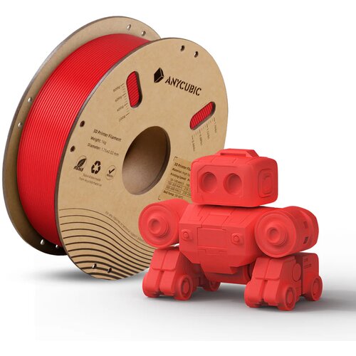 Anycubic PLA High Speed Bright Red Cene