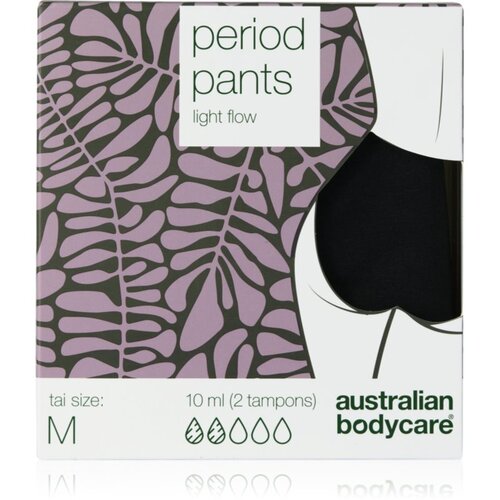 Australian Bodycare Period Pants menstrualne gaćice za slabu menstruaciju veličina M 1 kom Cijene