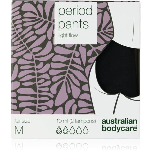 Australian Bodycare Period Pants menstrualne hlačke za &scaron;ibko menstruacijo velikost M 1 kos Cene