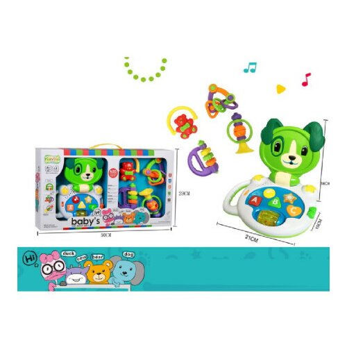 Little world, igračka, laptop za bebe sa zvečkama, kuca, 086 ( 888033 ) Slike