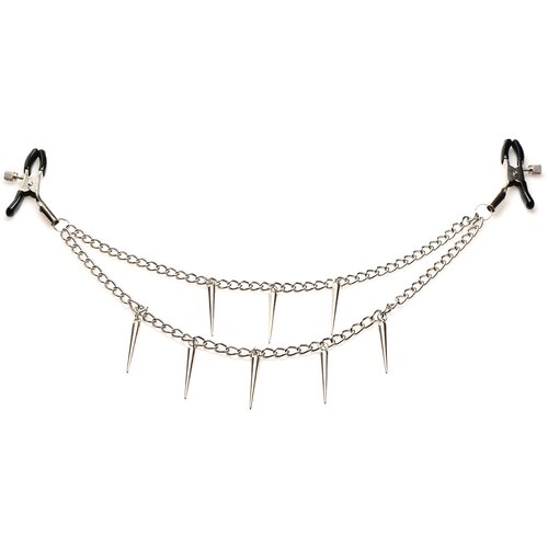 Master Series Daggers Double Chain Nipple Clamps Silver Cijene