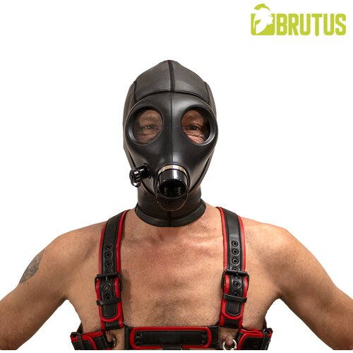 Brutus Neoprene Alien Gas Mask Hood Slike