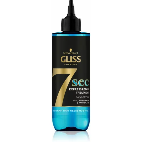 Schwarzkopf Gliss 7 sec intenzivna regenerativna nega za suhe lase 200 ml