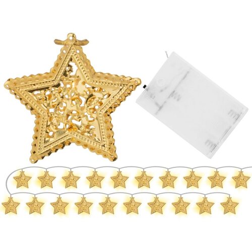 Tutumi Led Garland Božićne lampice Zlatne zvijezde 391020 Cijene