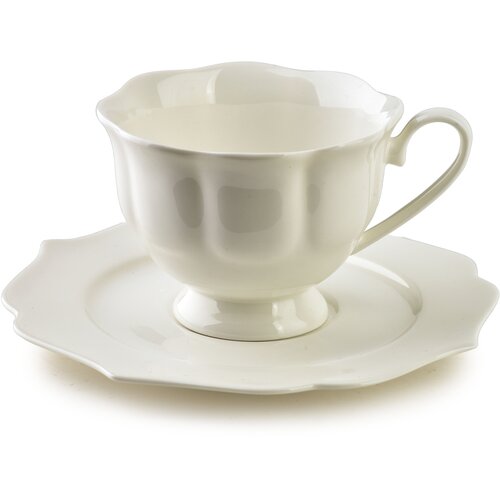 Mondex filižanke porcelan Isabelle Isabelle 9x11x7cm bela set 6kos, (5000300849) Slike