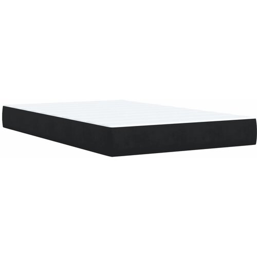  Krevet box spring s madracem crni 120 x 190 cm bar&amp;scaron;unasti Slike