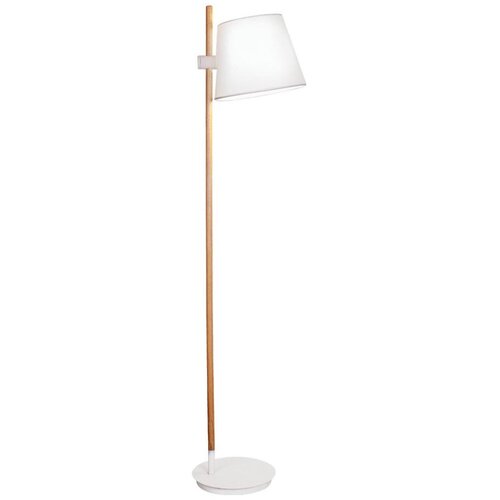  Stojeća lampa VIANA 1xE27/60W/230V bela/smeđa Slike