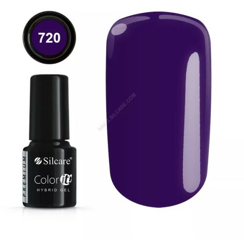 Silcare color IT-720 trajni gel lak za nokte uv i led Slike