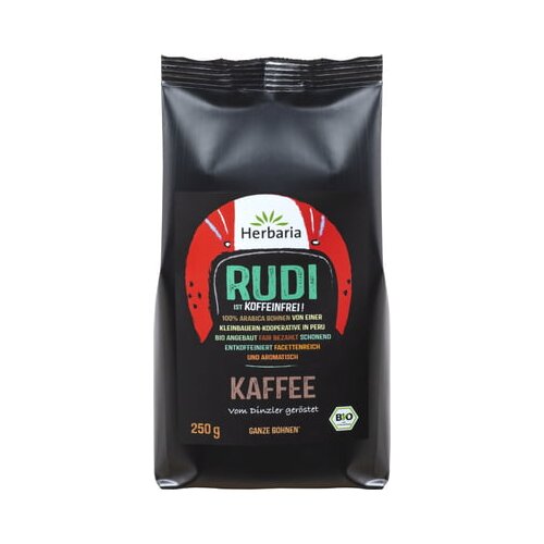 Herbaria bio kava rudi decaf, cela zrna - 250 g Cene