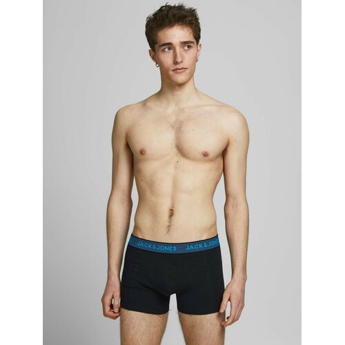 Jack &amp;amp; Jones Oprijete boksarice 3 Piece Črna Slike