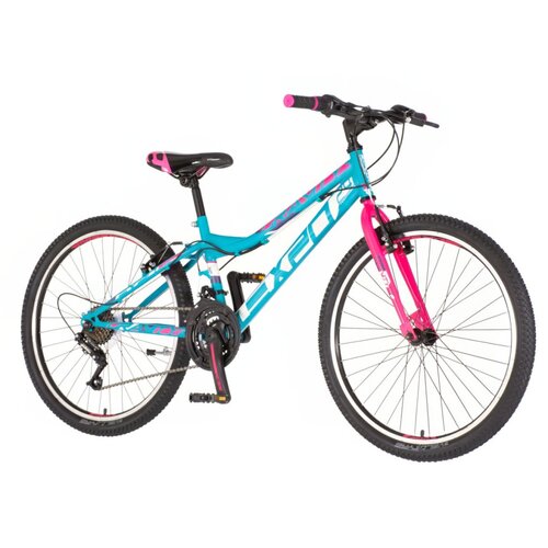  Bicikl explorer magnito 24&amp;quot; tirkiz roze Slike