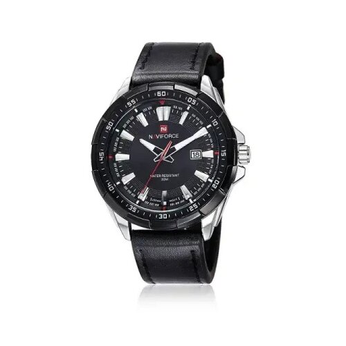 Naviforce 9056 black silver Cene