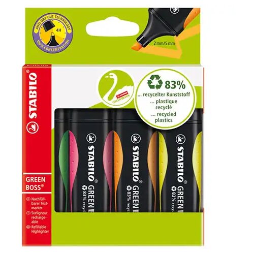 Stabilo GREEN BOSS set markera 4kom Cijene