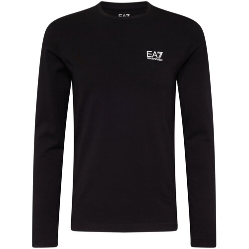Ea7 Emporio Armani Majica crna / bijela Slike