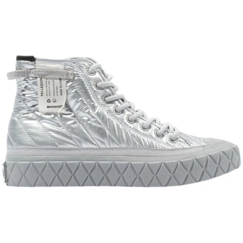 Palladium Gležnjarji PALLA ACE RE-QUILT W Srebrna Slike