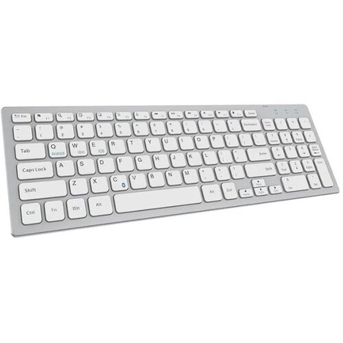 Everest KB-80W Bezicna tastatura bijelo-srebrena Cijene