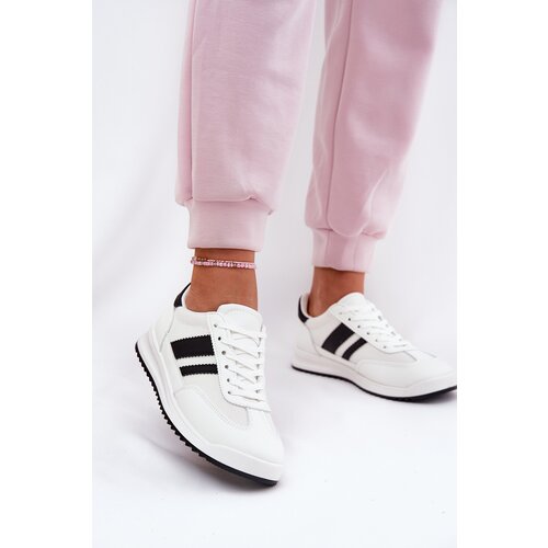 Boto EVENTO Women's Sneakers Made Of Eco Suede White Marinils Cene