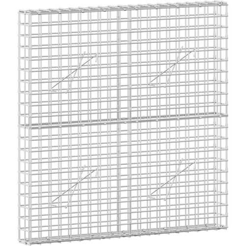  Gabion s 5 mm žicom i mrežom 5x5 cm 100x10x100 cm Slike