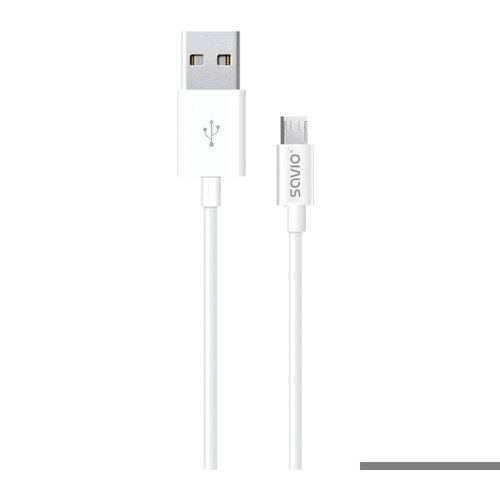 Savio CL-124 kabel (Micro USB - USB 2.0 tip A; 2m; bel), (21396101) Cene