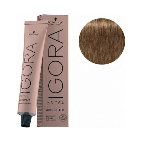 Schwarzkopf igora Royal Absolutes Age Blend - 7-450 srednje blond Bež-Zlato Natur Slike