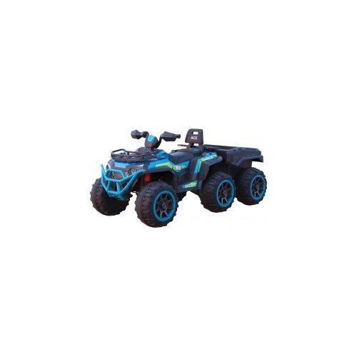 Auto na baterije ATV Veliki+prikolica Plavi Slike