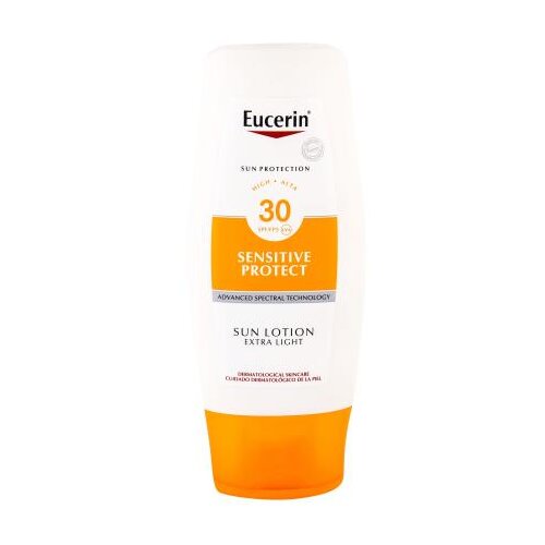 Eucerin Sun Sensitive Protect lahko mleko za sončenje SPF 30 150 ml Cene