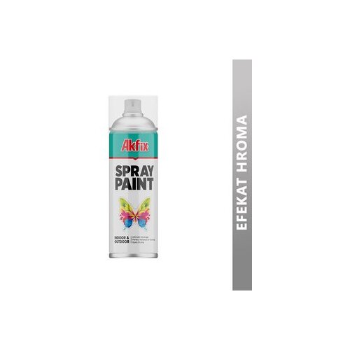 Akfix boja u spreju efekat hroma 400 ml Cene