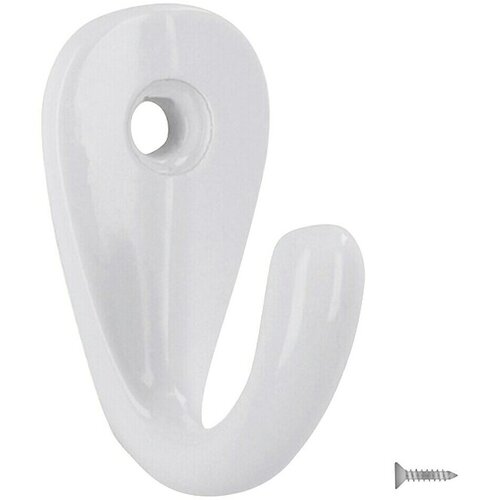 SIRO Garderobna kuka (D x &amp;Scaron; x V: 35 x 18 x 27 mm, Bijela) Slike