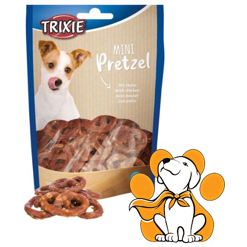 Trixie dog Mini Pretzel With Chicken 100g, Mini Perece Za Pse Sa Piletinom Cene
