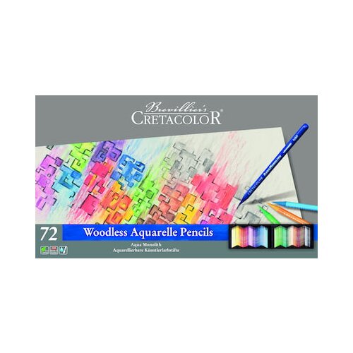 CRETACOLOR Aqua svinčniki s polno mino - 72 k. Cene