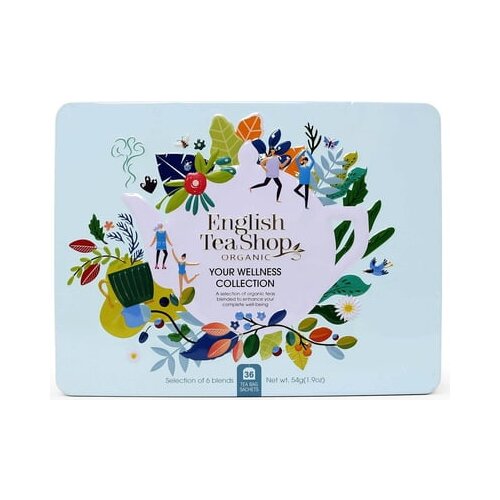 English Tea Shop Zbirka bio čajev v elegantni kovinski škatli "Wellness Collection" Cene