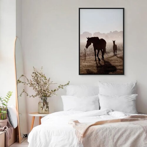  Slika - Morning of Memories (1 Part) Vertical 40x60 U crnom drvenom okviru Slike