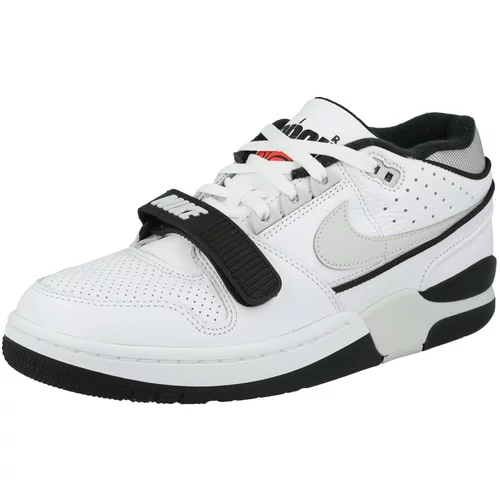 Nike Sportswear Niske tenisice 'Nike Air Alpha Force 88' svijetlosiva / svijetlo crvena / crna / bijela