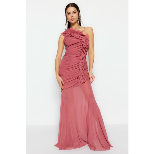 Trendyol Evening & Prom Dress - Pink - Mermaid Slike