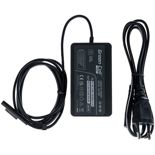  Polnilec za prenosnike Microsoft Surface Pro 3 / 4 / 5, dodaten USB-A izhod, 65W / 15V / 4A Cene